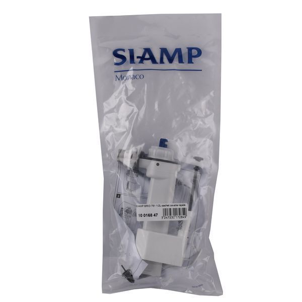 Клапан заповнення SIAMP Brio 751-1/2L, бічний 1/2'' латунь, швидке наповнення 31810 фото
