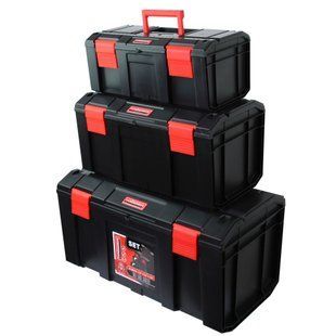 (90115) Набір ящиків для інструментів R-BOX 13"+16"+19" HAISSER 127034 фото